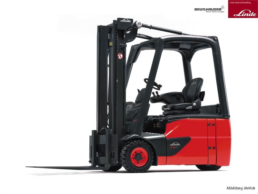 Linde E16 شاحنات ذات رافعات شوكية تعمل بالكهرباء