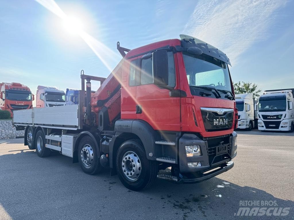 MAN TGS 35.440 شاحنات الرافعات