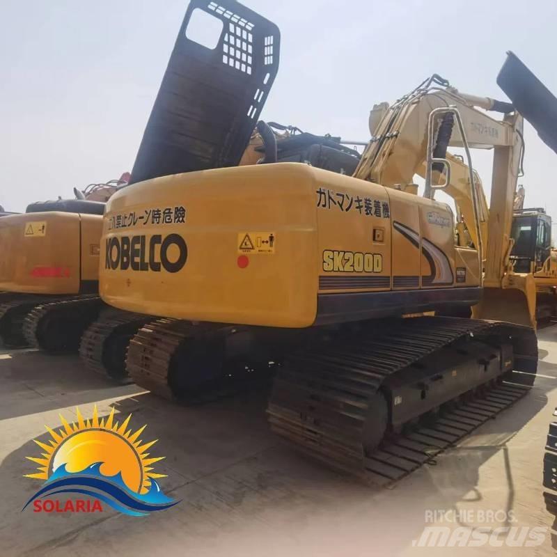 Kobelco SK 200 حفارات زحافة