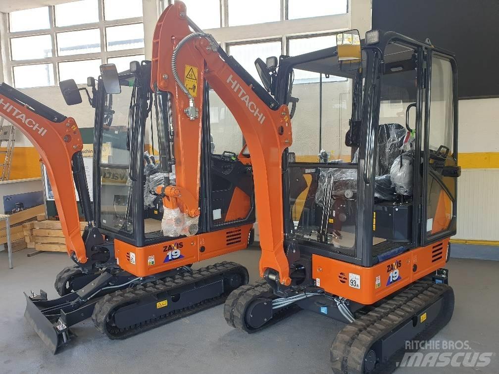 Hitachi ZX 19 حفارات صغيرة أقل من 7 طن (حفارات صغيرة)