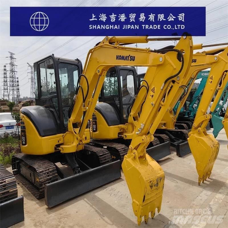 Komatsu PC 50 MR حفارات صغيرة أقل من 7 طن (حفارات صغيرة)