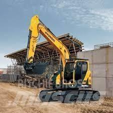 Hyundai HX 145 LCR حفارات بعجل