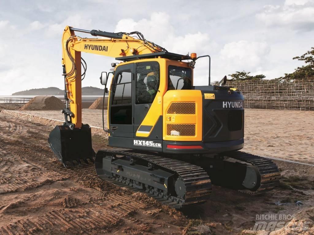 Hyundai HX 145 LCR حفارات بعجل