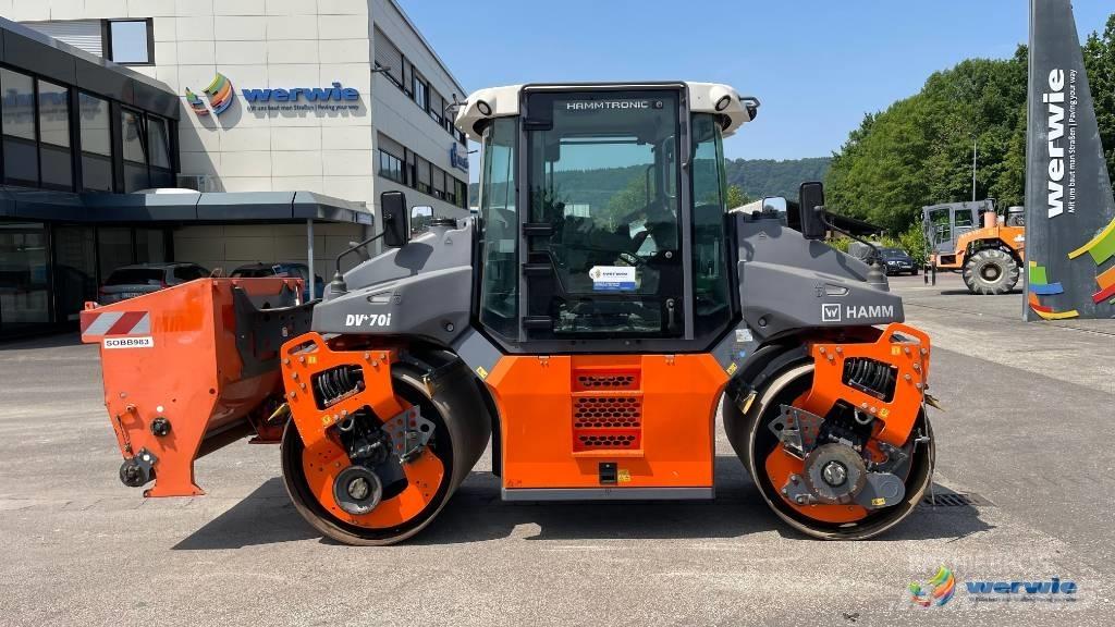 Hamm DV+ 70iVV-S مداحل ثنائية الاسطوانة