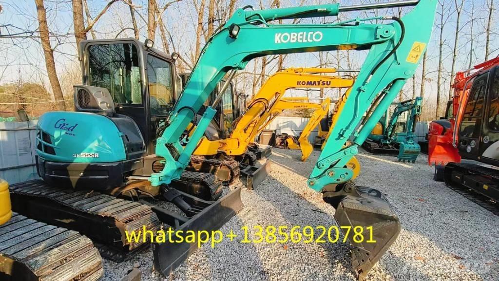 Kobelco SK 55 حفارات صغيرة أقل من 7 طن (حفارات صغيرة)