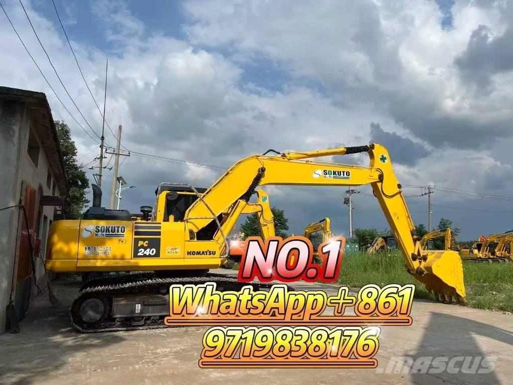 Komatsu PC 240 حفارات زحافة