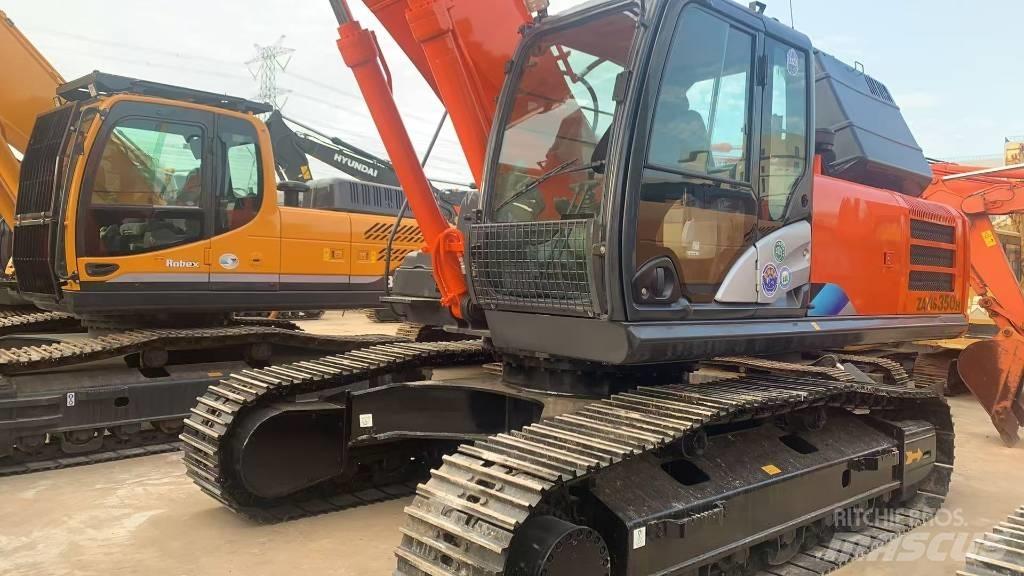 Hitachi zaxis350 حفارات زحافة
