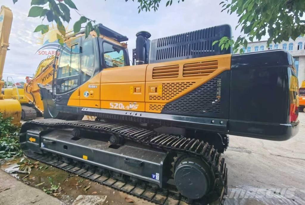 Hyundai R520LC-9 حفارات زحافة