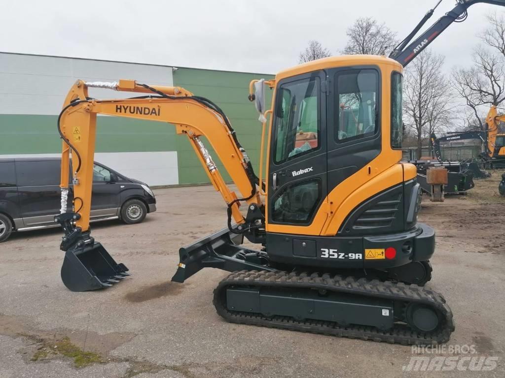 Hyundai R35Z-9A حفارات صغيرة أقل من 7 طن (حفارات صغيرة)