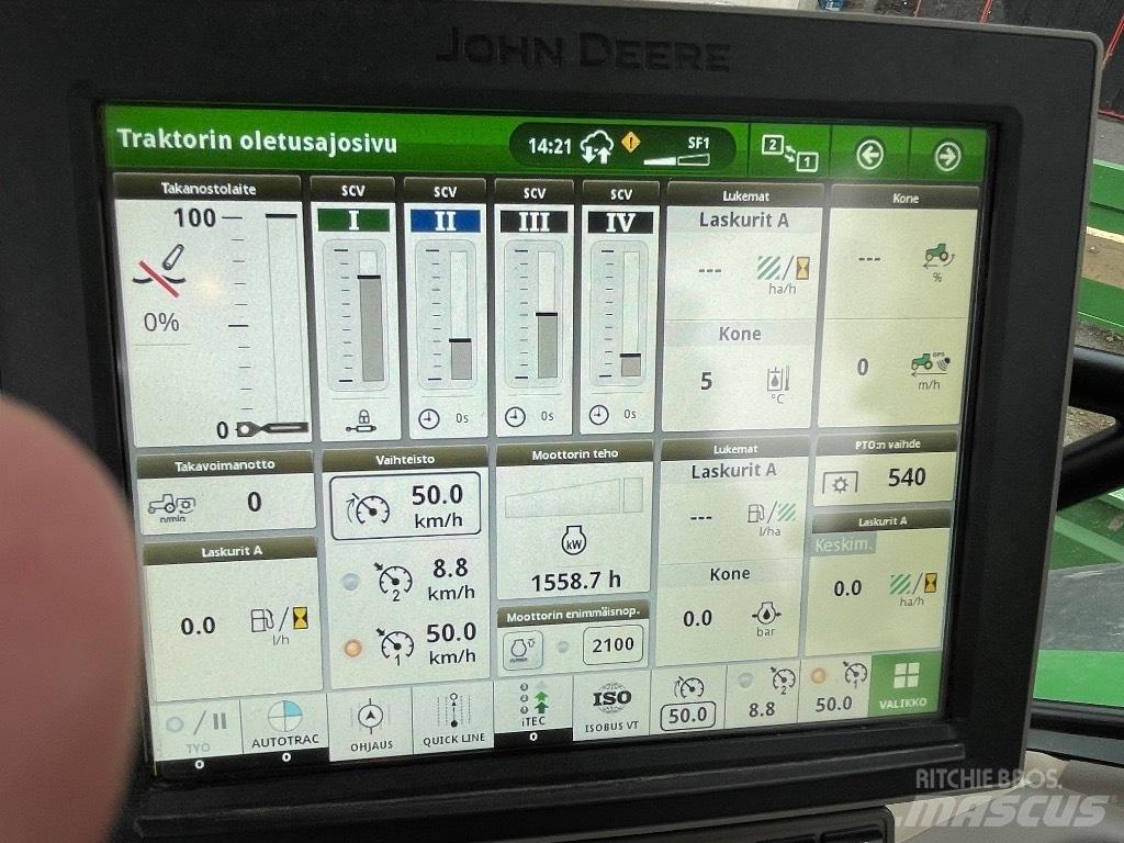 John Deere 6155R الجرارات