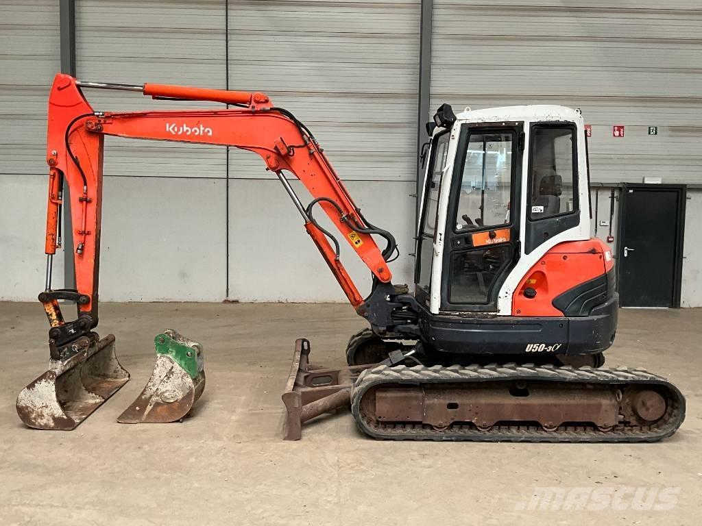 Kubota U 50-3 A حفارات صغيرة أقل من 7 طن (حفارات صغيرة)