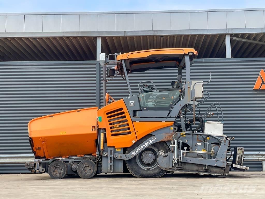 Vögele SUPER 1803-3I معدات السفلتة