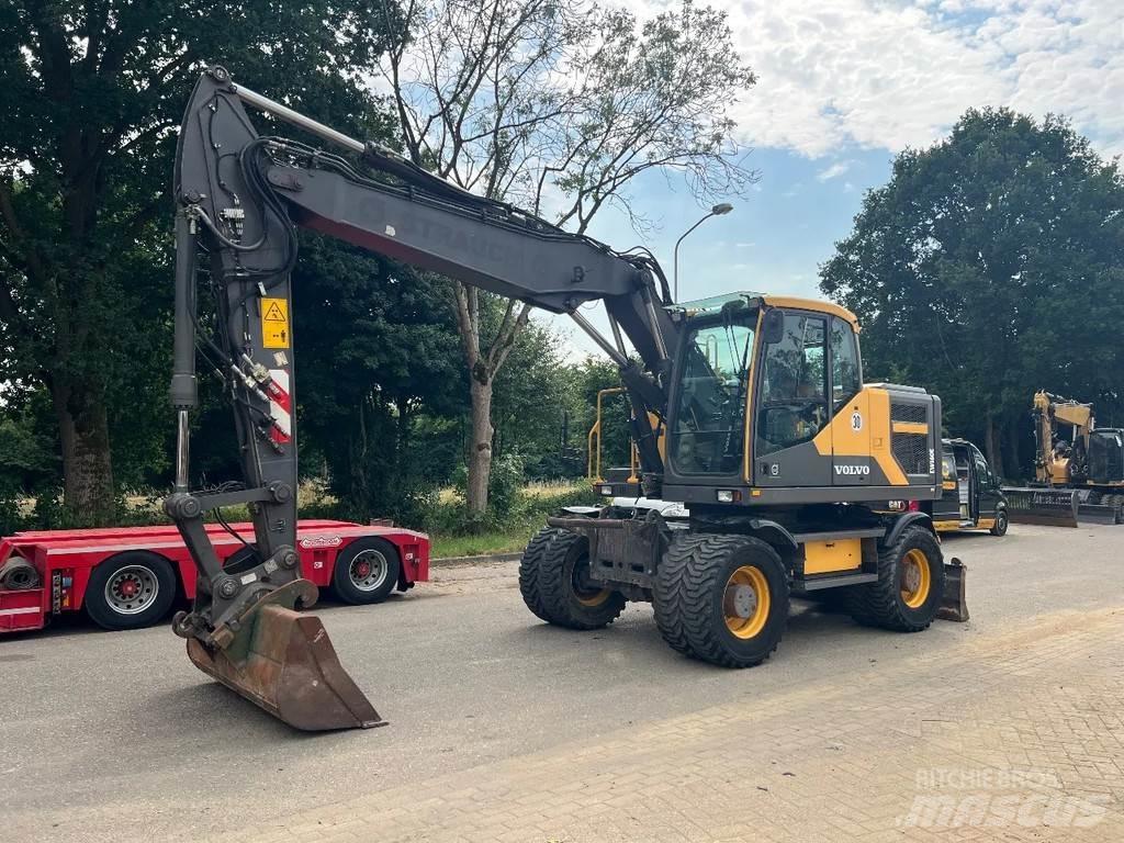 Volvo EW160 حفارات بعجل