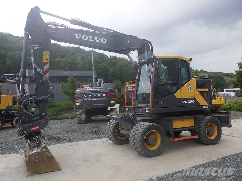 Volvo EWR 170 E حفارات بعجل