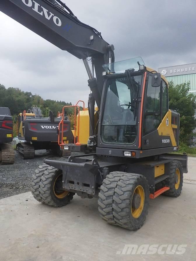 Volvo EWR 170 E حفارات بعجل