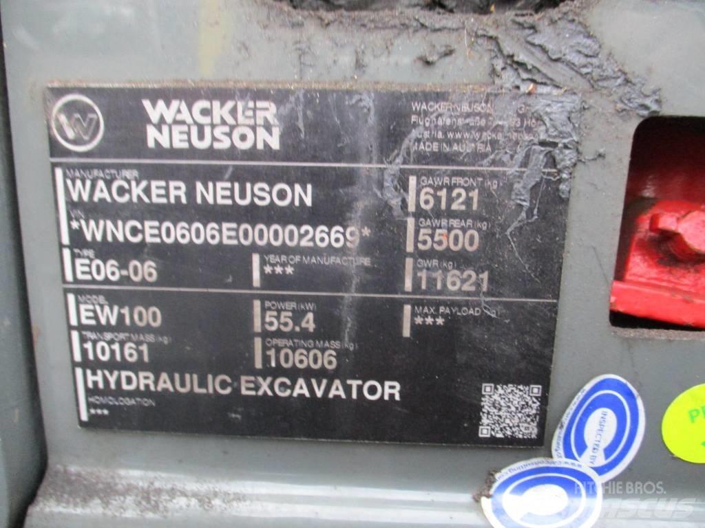 Wacker Neuson EW 100 حفارات بعجل