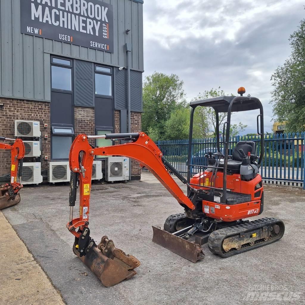 Kubota U 17-3 حفارات صغيرة أقل من 7 طن (حفارات صغيرة)