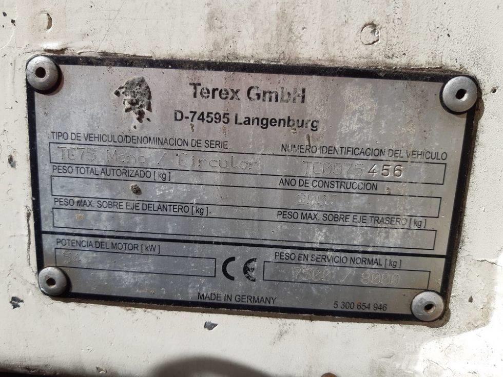 Terex Schaeff TC 75 حفارات صغيرة أقل من 7 طن (حفارات صغيرة)