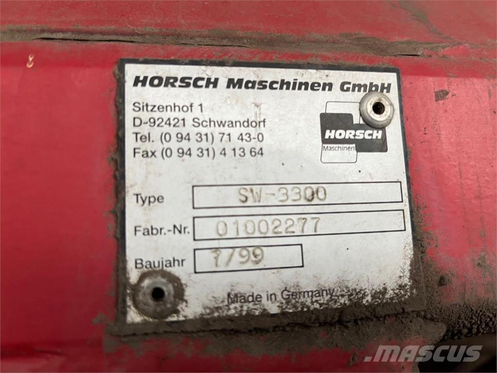Horsch SW-3300 مثاقيب مدمجة