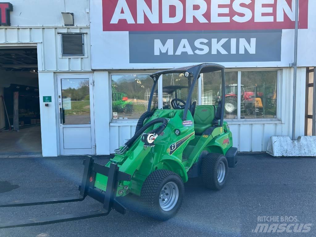 Avant Elektrisk E6 لوادر انزلاقية التوجيه