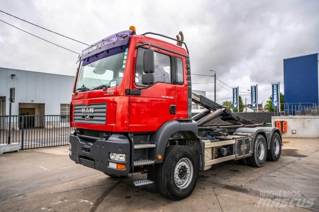 MAN TGA 33.360 BL شاحنات الرافعات الخطافية