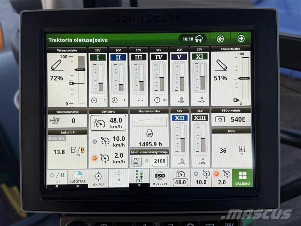 John Deere 6R 250 الجرارات