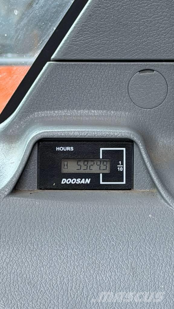 Doosan DX 165 W-5 حفارات بعجل