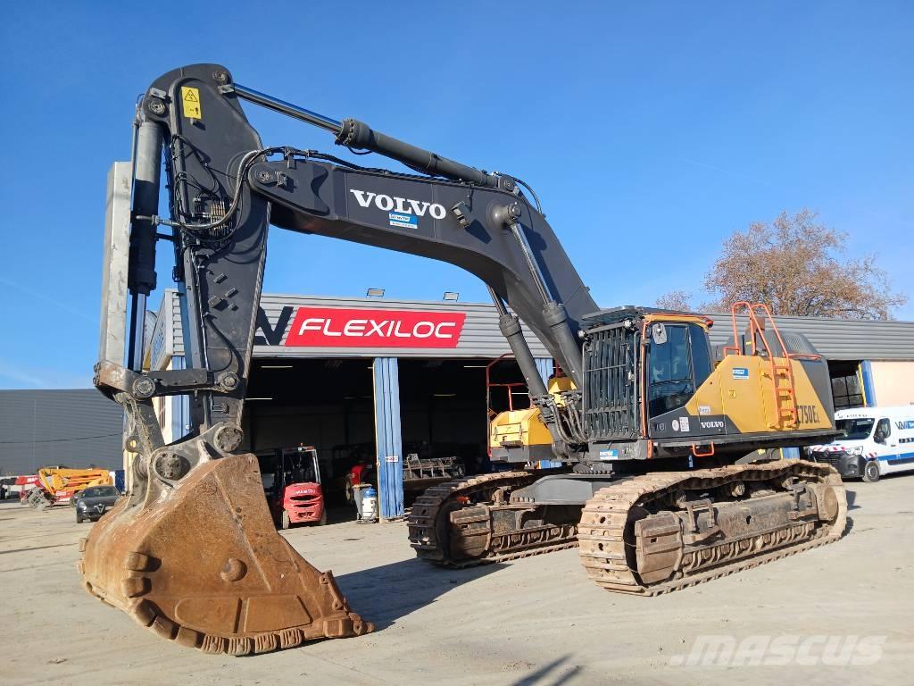 Volvo EC 750 E حفارات زحافة