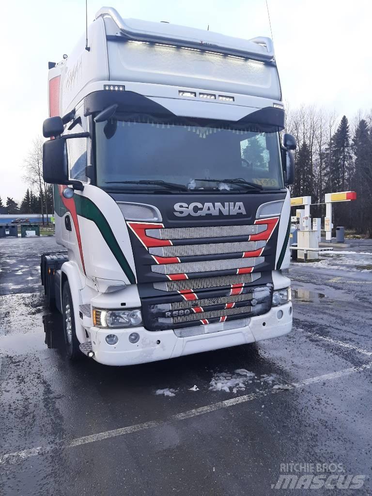 Scania R 580 وحدات الجر