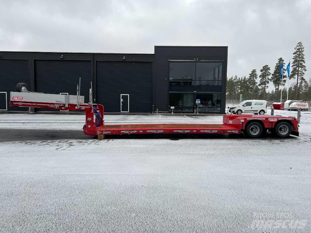 MAX Trailer 510-Z-2L نصف مقطورة مسطحة منخفضة