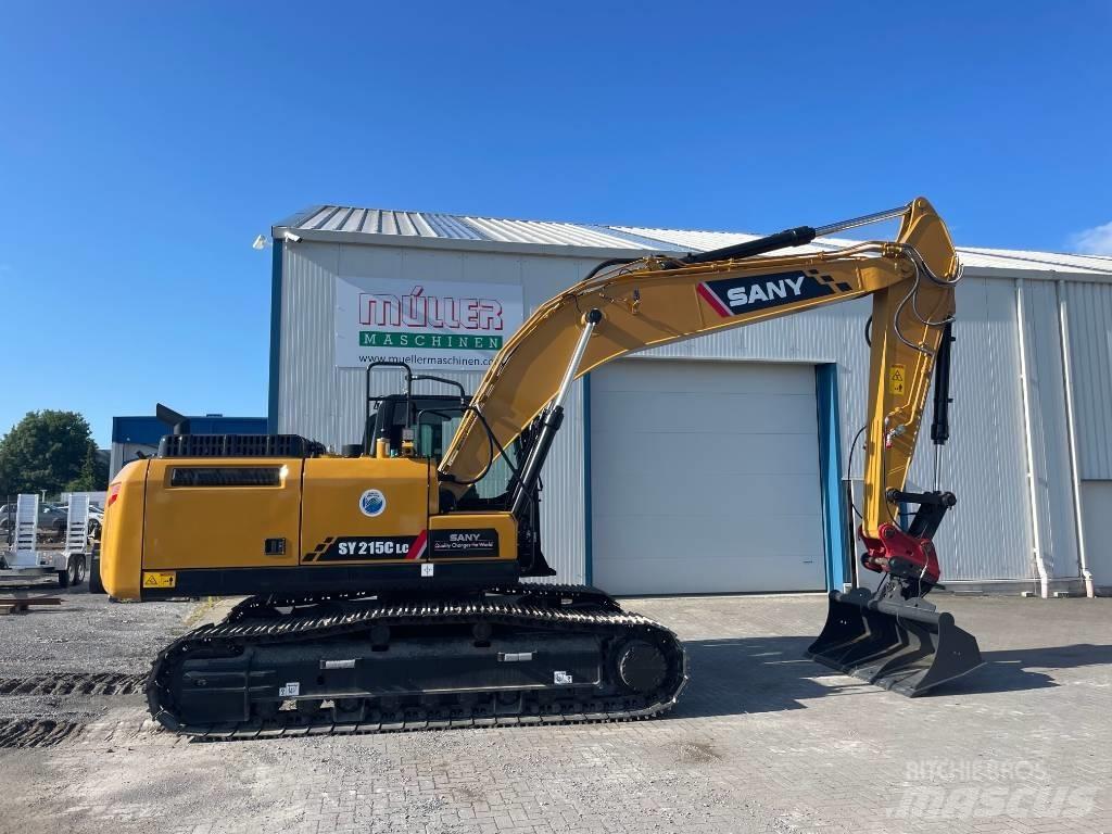 Sany SY 215 LC حفارات زحافة