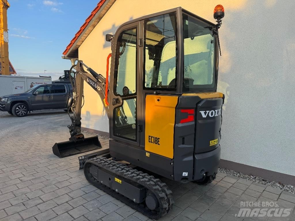 Volvo EC 18 E حفارات صغيرة أقل من 7 طن (حفارات صغيرة)