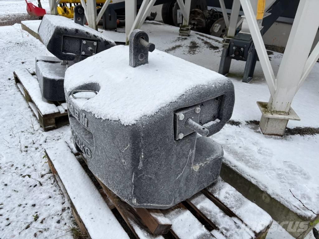 Lisäpaino 1000kg الأوزان الأمامية