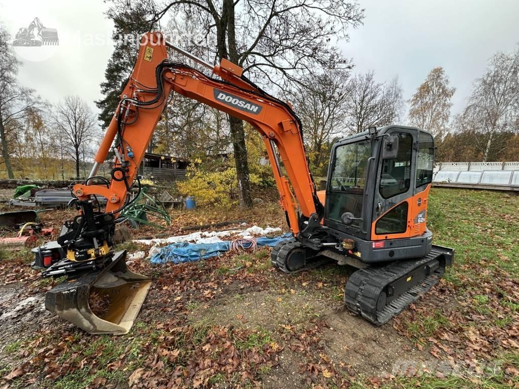 Doosan DX 62 R حفارات صغيرة أقل من 7 طن (حفارات صغيرة)