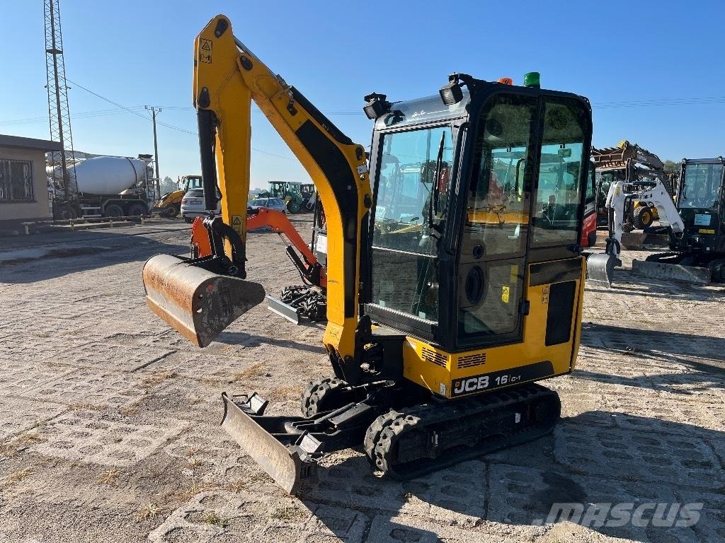 JCB 16 C-1 T3 حفارات صغيرة أقل من 7 طن (حفارات صغيرة)