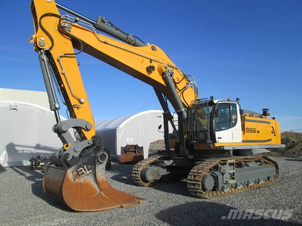 Liebherr R 966 LCV حفارات زحافة