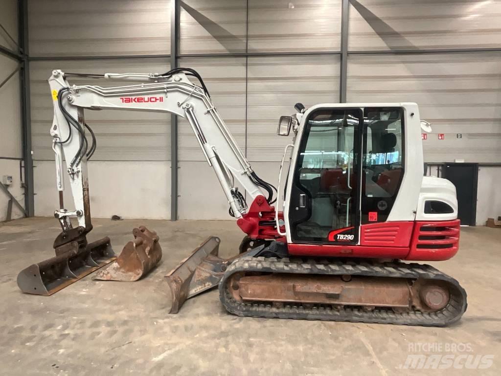 Takeuchi TB 290 حفارات وسط 7 طن - 12 طن