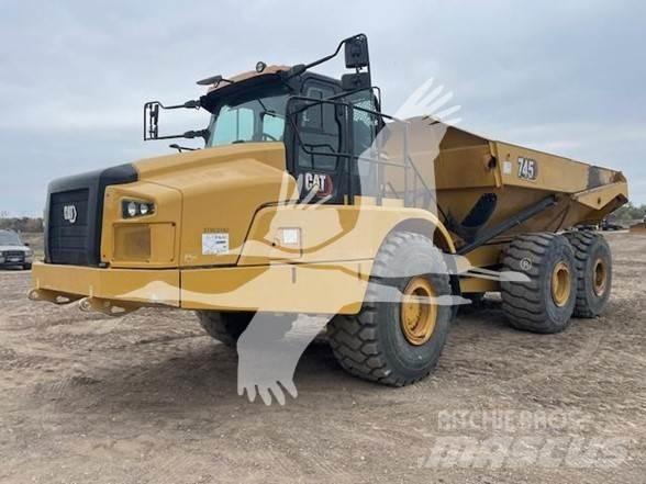 CAT 745 ساحبات مفصلية