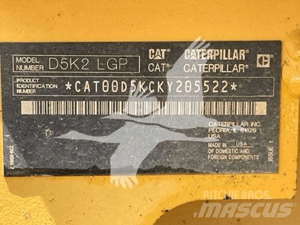 CAT D5K2 LGP بلدوزرات مجنزرة