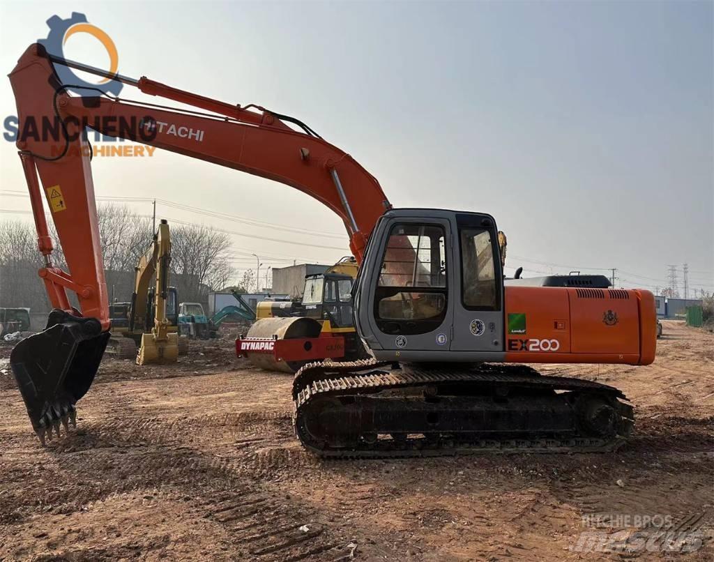 Hitachi EX 200 حفارات زحافة