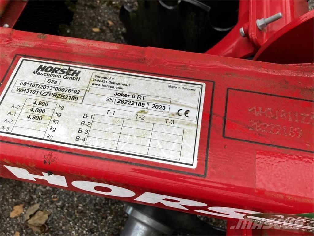 Horsch Joker 6 RT زحافات ساحقة