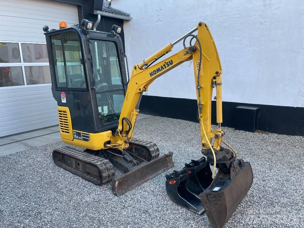 Komatsu PC 16 R-3HS حفارات صغيرة أقل من 7 طن (حفارات صغيرة)