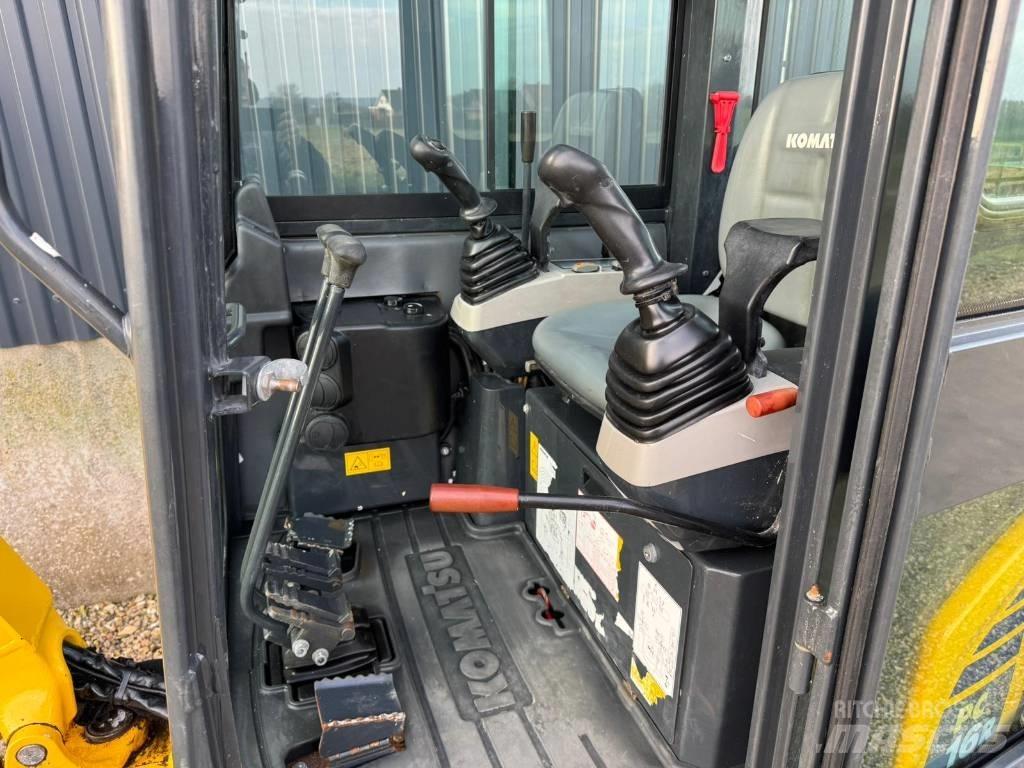Komatsu PC 16 R-3HS حفارات صغيرة أقل من 7 طن (حفارات صغيرة)