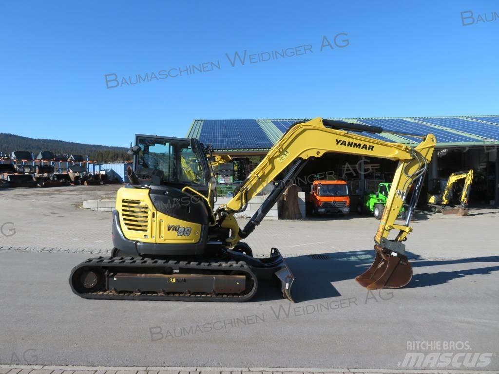 Yanmar Vio 80 حفارات وسط 7 طن - 12 طن