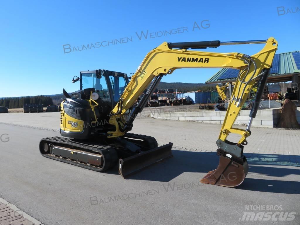 Yanmar Vio 80 حفارات وسط 7 طن - 12 طن