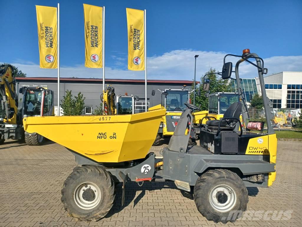 Wacker Neuson DW40 عربات نقل قلابة للمواقع