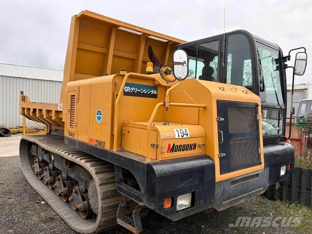 Morooka MST 1500 V D عربات نقل قلابة مجنزرة