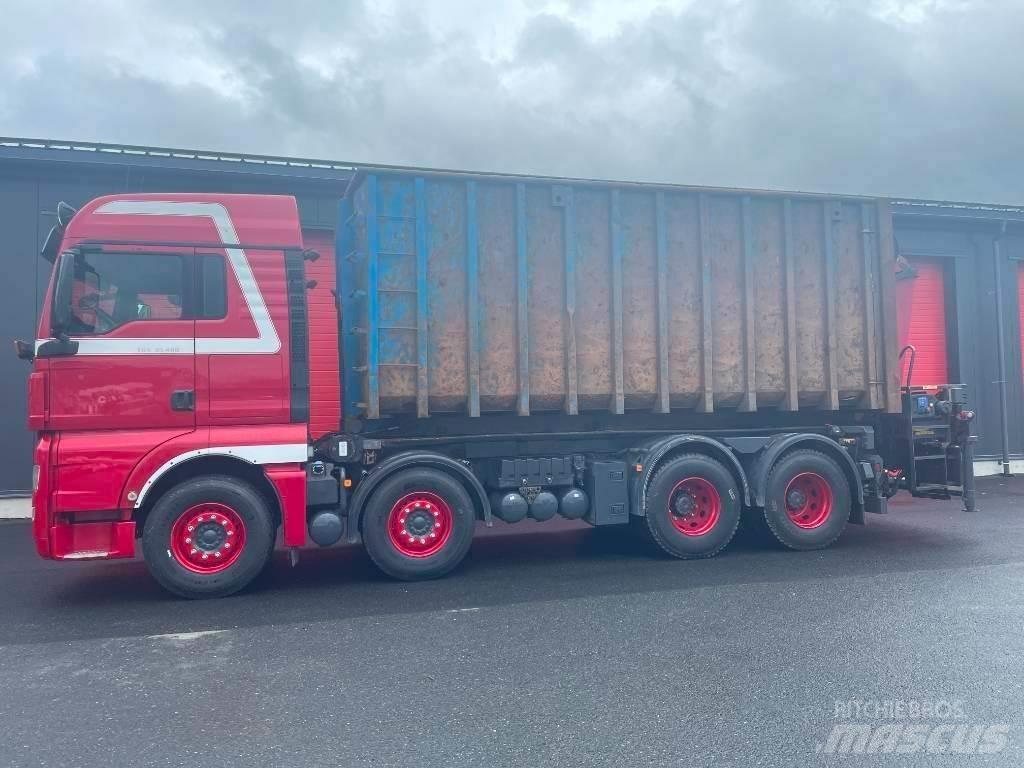 MAN TGX 35.480 شاحنات الرافعات