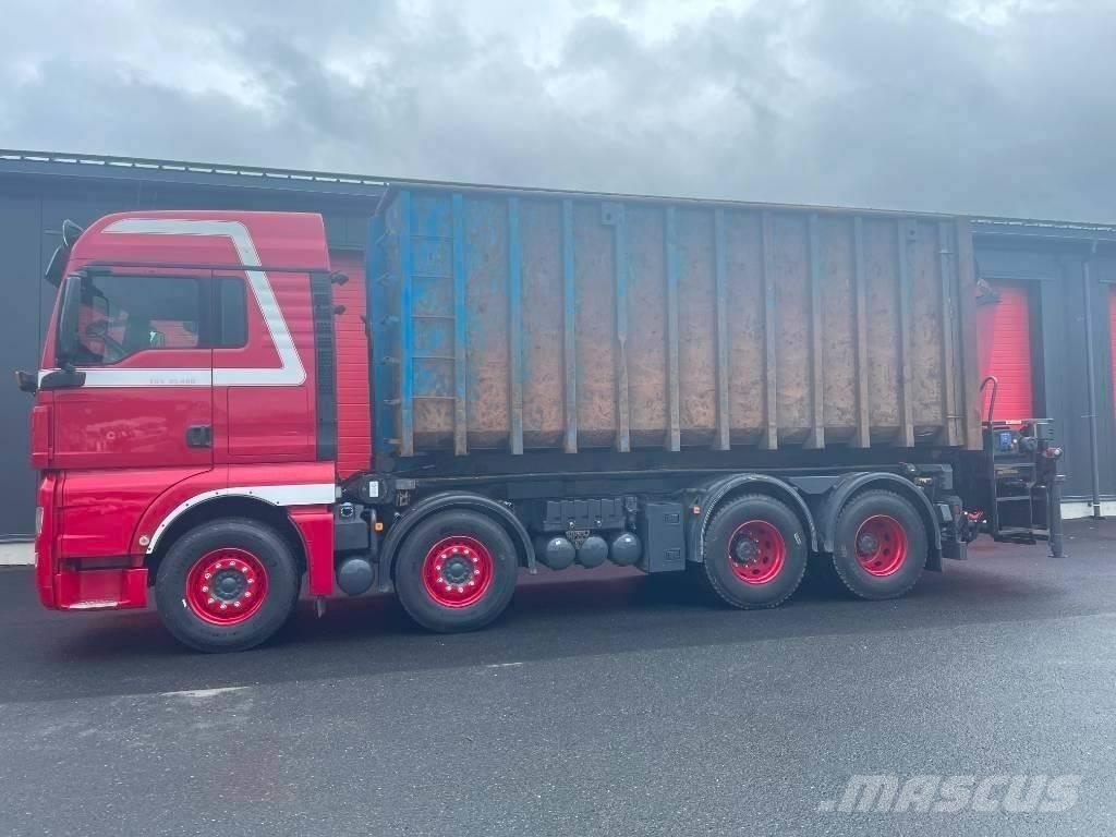 MAN TGX 35.480 شاحنات الرافعات