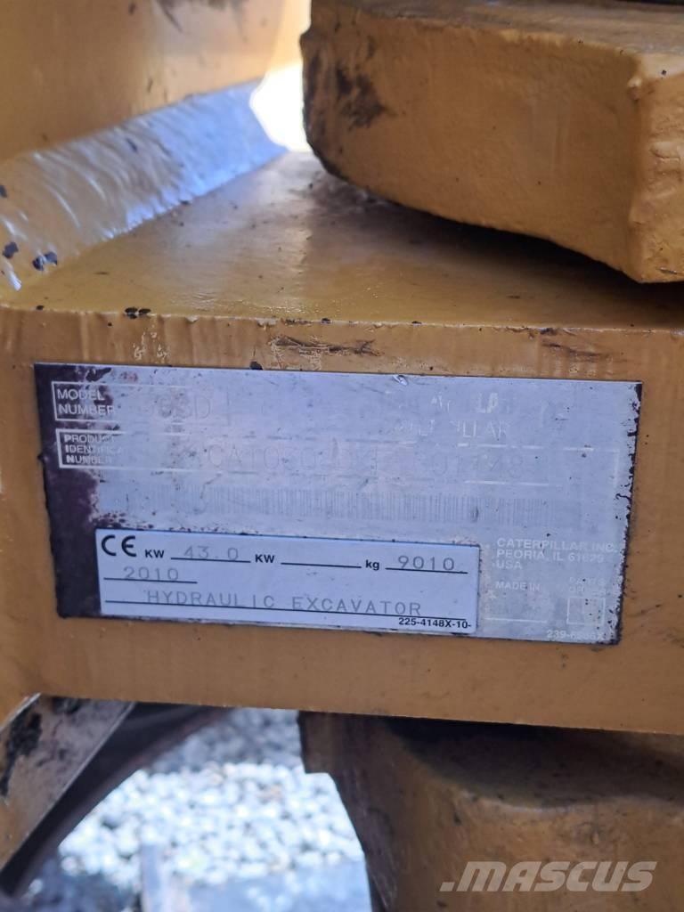 CAT 308 D حفارات وسط 7 طن - 12 طن
